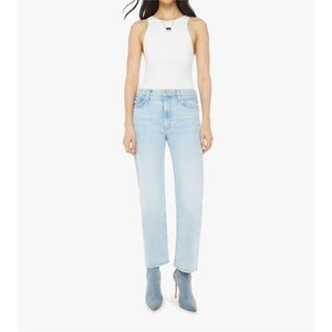Mother Ditcher Zip Ankle Light as a Feather Jeans